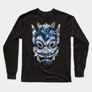 Blue Spirit Splatter Long Sleeve T-Shirt